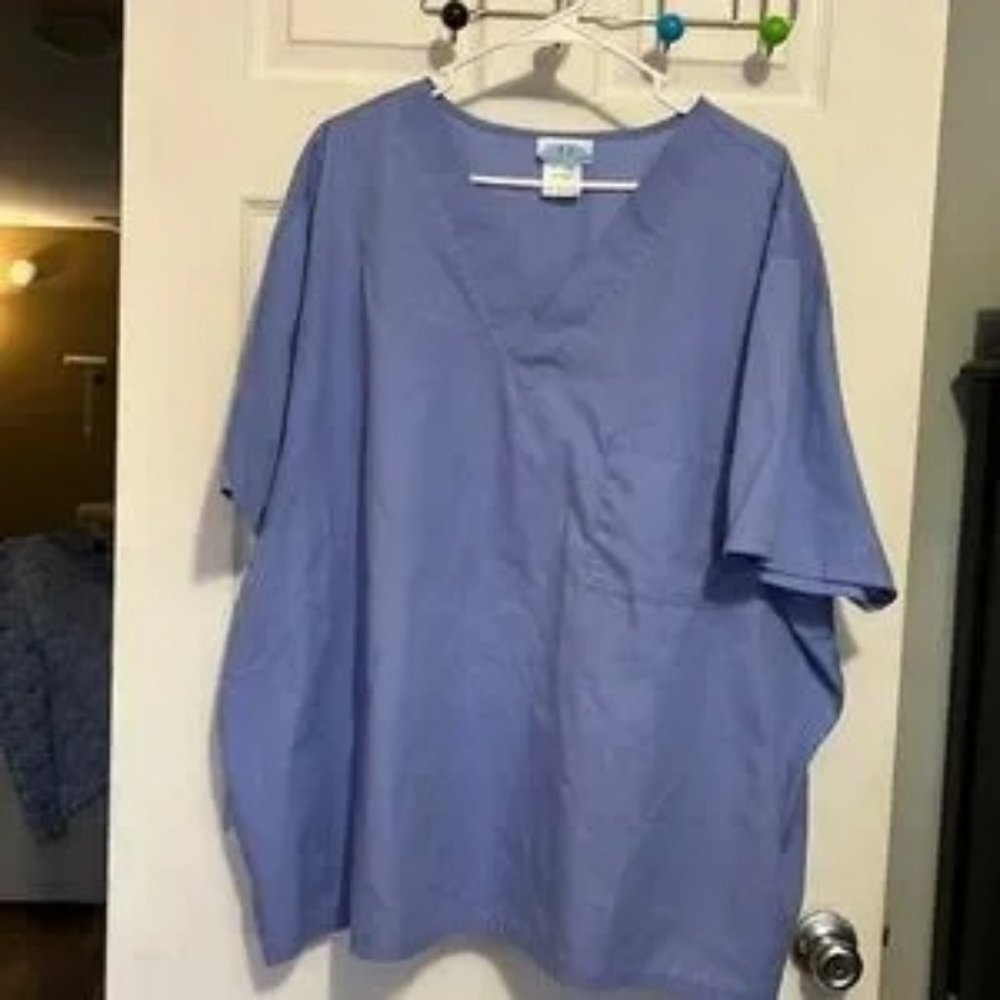 Unisex Scrub Top Size 3X
